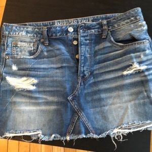American Eagle jean skirt